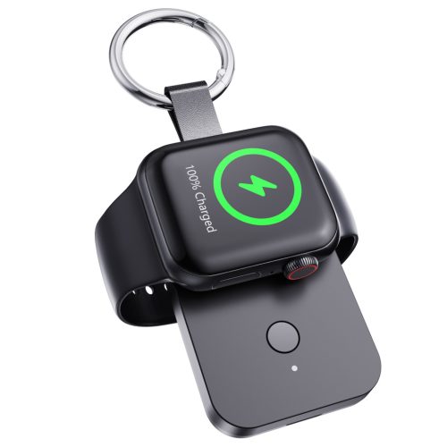 V9 1000mAh Apple Watch PowerBank - fekete