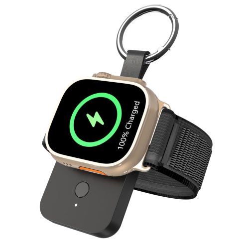 V9 1000mAh Apple Watch PowerBank - fekete