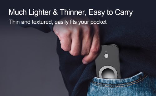 V9 1000mAh Apple Watch PowerBank - fekete