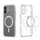 Átlátszó iPhone 17 MagSafe védőtok kamera sziget védelemmel