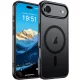Frosted fekete iPhone 17 Air MagSafe tok