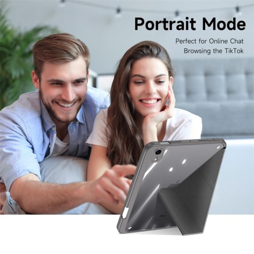 Magi Series fekete tok iPad mini 6/7 8,3" készülékhez – Apple Pencil tartóval, Auto Sleep/Wake funkcióval