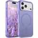 Frosted lila iPhone 17 Pro MagSafe tok