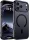 Frosted fekete iPhone 17 Pro Max MagSafe tok