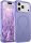 Frosted lila iPhone 17 Pro Max MagSafe tok