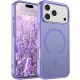 Frosted lila iPhone 17 Pro Max MagSafe tok