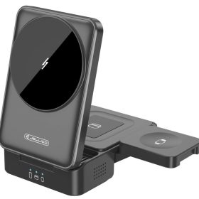   W25 15W 3 az 1-ben vezeték nélküli töltőállomás iPhone, Apple Watch és Airpods készülékekhez