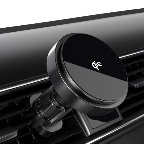 M8 Qi2 15W vezeték nélküli mágneses autós gyorstöltő iPhone-hoz (MagSafe kompatibilis)