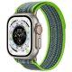 Apple Watch neonzöld terep szíj