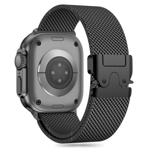 Apple Watch fekete milánói szíj (Ultra stílusú)