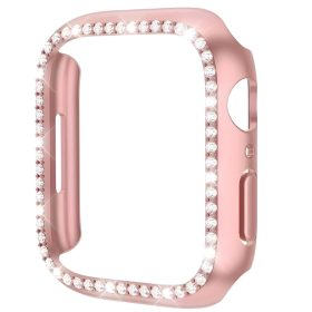 Apple Watch matt rosepink köves védőkeret (40 mm)