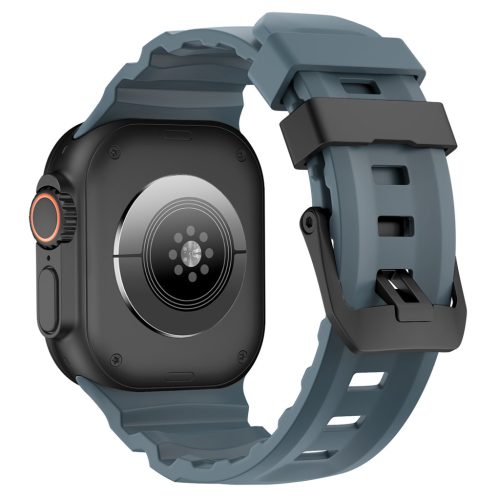 SteelActive Sport óceánkék Apple Watch szilikon szíj fekete csattal