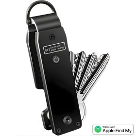   Air Key okos kulcstartó – Fekete, beépített Apple Find My lokátorral