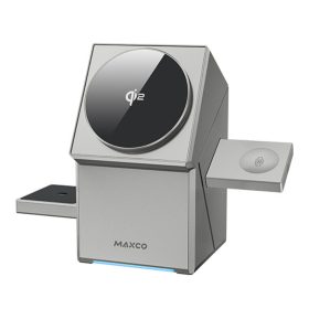   MW11 Qi2 3 az 1-ben vezeték nélküli töltőállomás iPhone, Apple Watch és Airpods készülékekhez