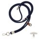 Sötétkék crossbody pánt iPhone-hoz – állítható, 160 cm