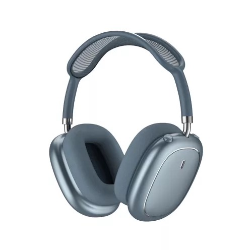 WiWU Airbuds MAX TD-18 ANC Bluetooth fejhallgató, aktív zajszűréssel - kék