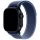 Apple Watch kék-élénkkék terep szíj fekete csatlakozóval