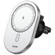 U207 mágneses autós vezeték nélküli töltő – 15W, szellőzőrácsra