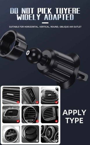 W14 15W vezeték nélküli MagSafe autós töltő iPhone készülékekhez