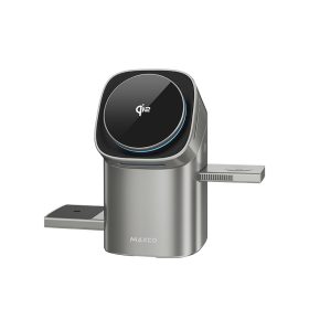   MW15 Qi2 3 az 1-ben vezeték nélküli töltőállomás iPhone, Apple Watch és Airpods készülékekhez