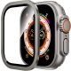 Titánium Apple Watch Ultra üvegfólia applikátorral - titánszürke (49MM)