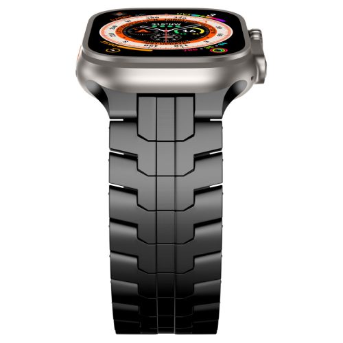 Vortex Apple Watch fekete titán fémszíj 42/44/45/49 mm (Series 1-9, SE, Ultra) és 46 mm (Series 10/11)