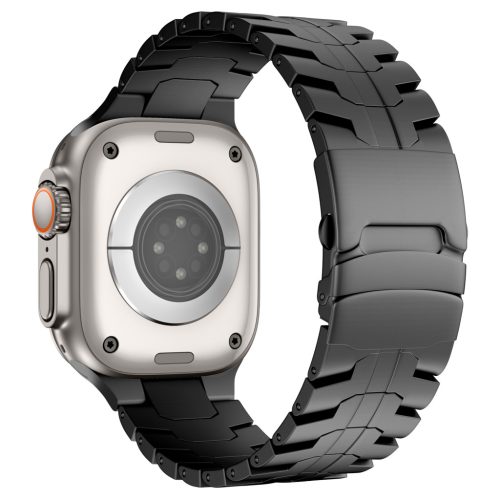 Vortex Apple Watch fekete titán fémszíj 42/44/45/49 mm (Series 1-9, SE, Ultra) és 46 mm (Series 10/11)