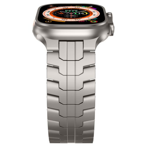Vortex Apple Watch natúr titán fémszíj 42/44/45/49 mm (Series 1-9, SE, Ultra) és 46 mm (Series 10/11)