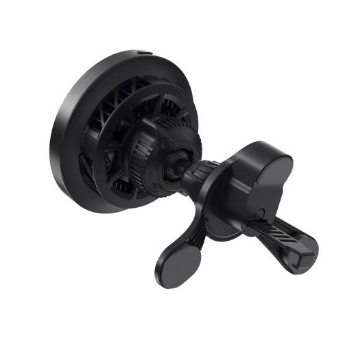 MagCold 11 15W MagSafe Qi2 iPhone mágneses autós gyorstöltő RGB világítással, beépített hűtőventillátorral