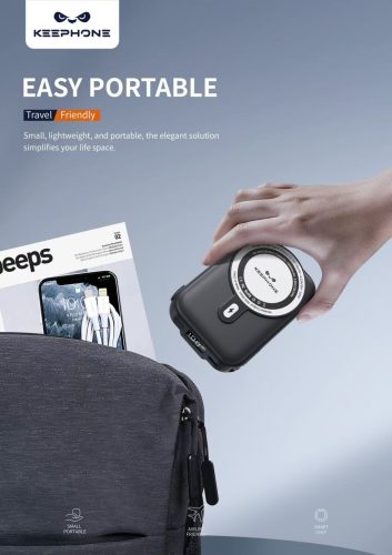 Roger 10000mAh MagSafe kompatibilis vezeték nélküli PowerBank