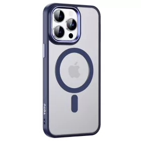   Golden Shield Series kék iPhone 15 Pro Max MagSafe védőtok